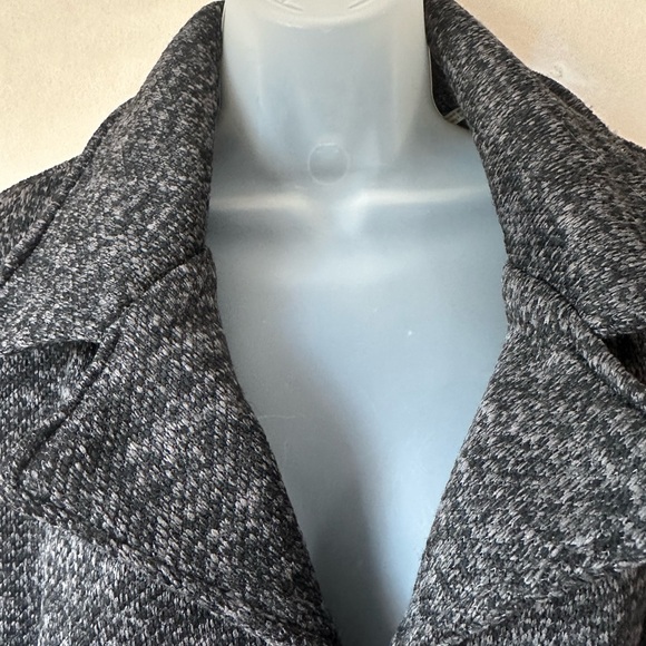 Steve Madden Black button coat, Size Large, 3/$25 - Picture 1 of 6